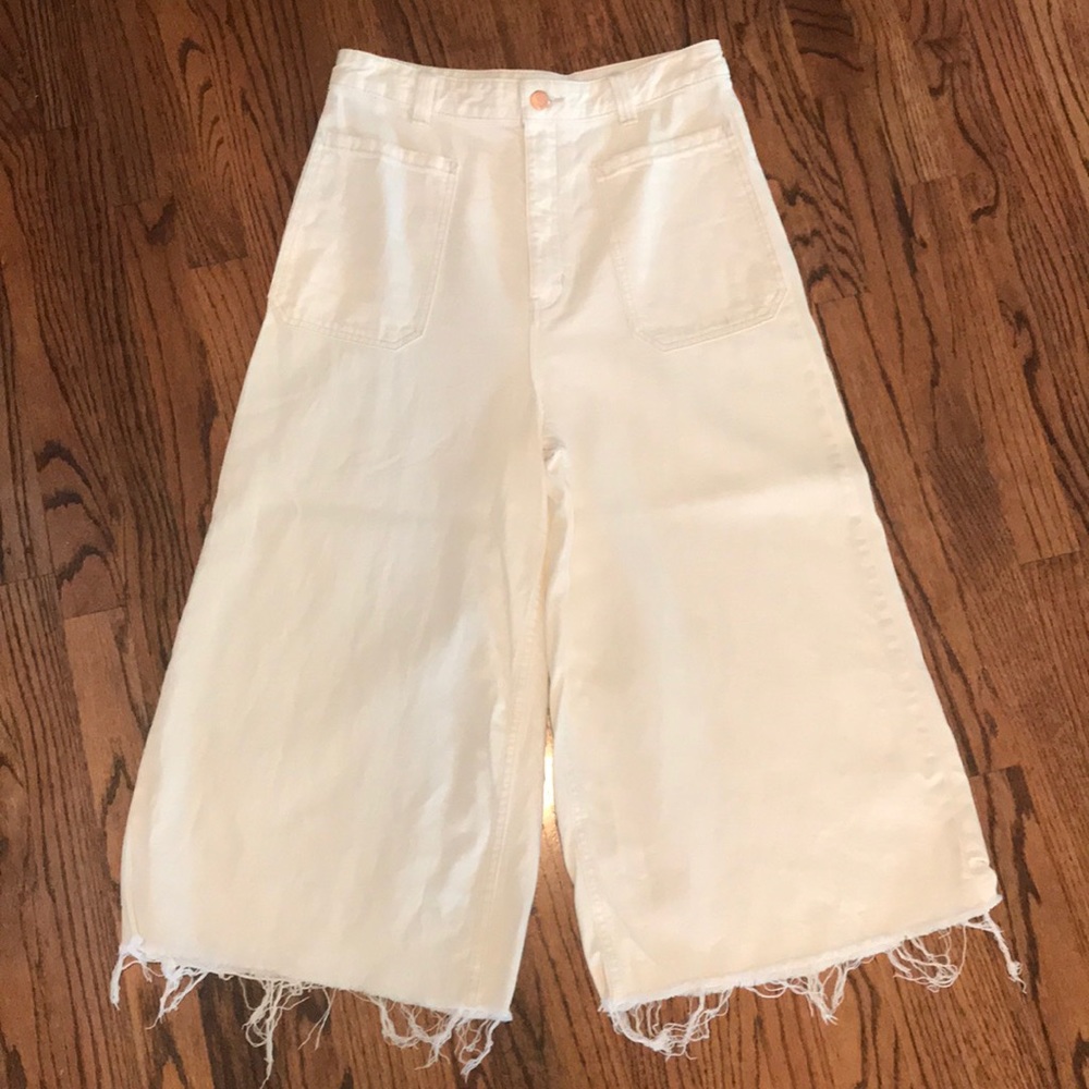 Free People Wide Leg Crops